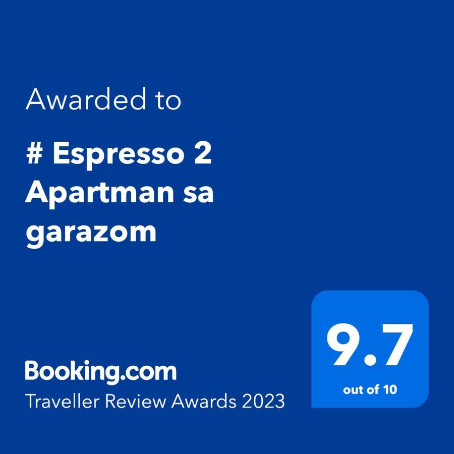 # Espresso 2 Apartman Sa Garazom สเรมสกา มิโตรวิตซา ภายนอก รูปภาพ