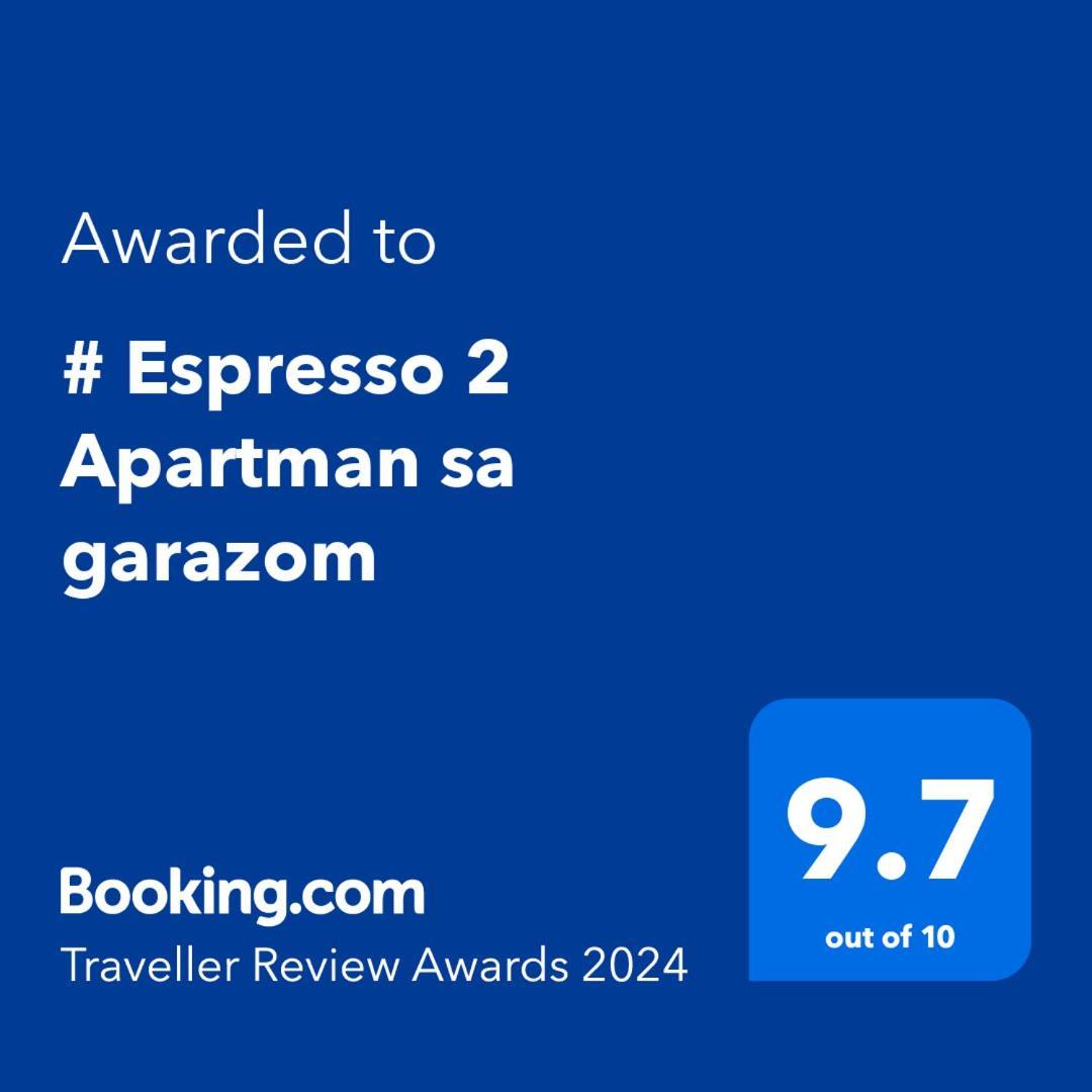 # Espresso 2 Apartman Sa Garazom สเรมสกา มิโตรวิตซา ภายนอก รูปภาพ